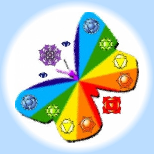 Aura Rainbow Butterfly